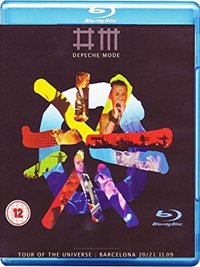 Depeche Mode - Tour Of The Universe ,Blu-ray диск.